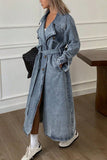 Double-Breasted Denim Jacket