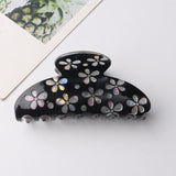 Floral Cutout Claw Hair Clip