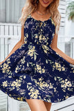 Floral Tie-Front Cami Dress