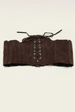 Lace-Up Corset Waist Belt