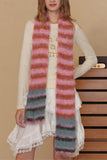 Striped Cozy Knit Scarf