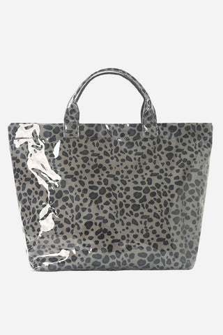 Striped Tote Bag with Handles