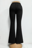 High-Waist Flare Jeans