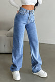 Casual Straight Denim Jeans