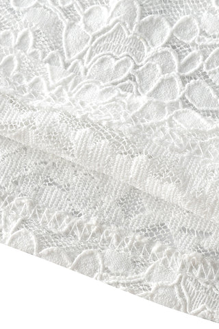 Lace Trim Short Set