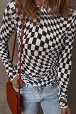 Checkered Long-Sleeve Shirt