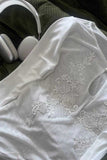 Keyhole Lace Accent Blouse