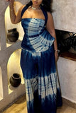 Halter Tie-Dye Top and Pants Set