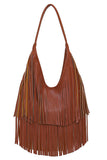Fringe Detail Shoulder Bag Accessory