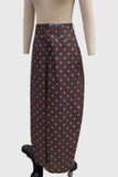 Polka Dot High-Waist Wide Leg Casual Pants