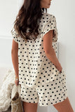 Polka-Dot Short Set