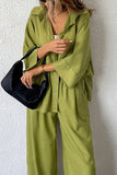 Stylish Two-Piece Pants Set