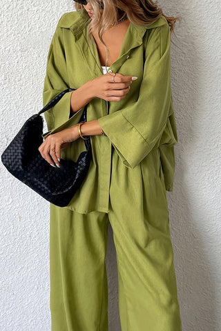 Stylish Two-Piece Pants Set