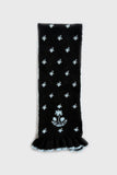 Elegant Patterned Knit Scarf