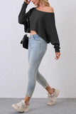 One-Shoulder Asymmetric T-Shirt