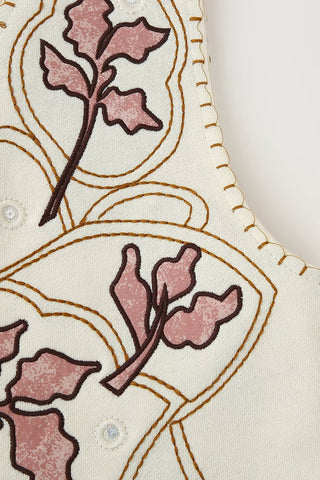 Floral Detail Vest