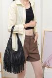 Fringe Detail Shoulder Bag Accessory