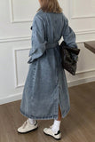 Double-Breasted Denim Jacket