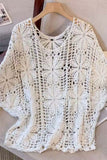 Sleeveless Crochet Detail Top