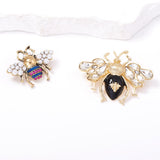 Crystal Bee Brooch