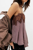 Lace Trim Camisole Top