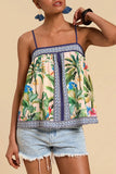 Flowy Printed Camisole Top