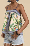 Tropical Print Tank Top