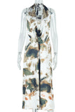 Stylish Printed Skirt Set