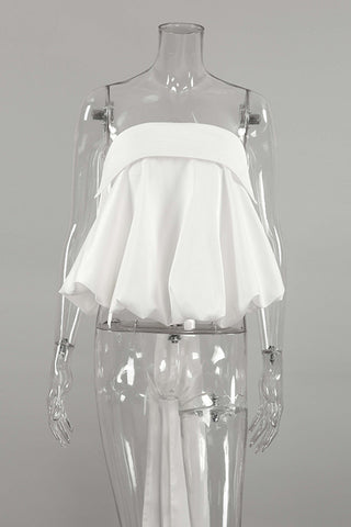 Strapless Layered Tank Top