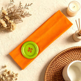 Large Button Detail Elastic Headband
