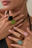 Natural Stone Statement Ring