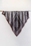 Paisley Print Fringed Scarf