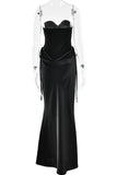 Elegant Corset Skirt Set