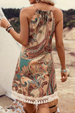 Boho Crochet Casual Dress