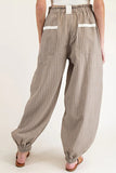 Relaxed Fit Cargo Casual Pants