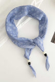 Paisley Print Fringed Scarf