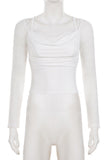 Lace Trim Long Sleeve T-Shirt