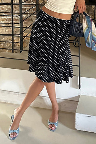 Polka Dot Skirt Set