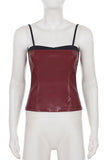 Sleek Strap-Cami Top