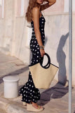 Polka Dot Maxi Dress