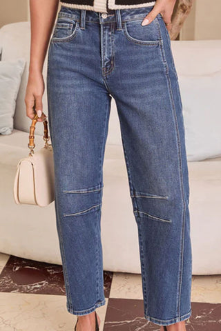 Classic Straight-Leg Jeans