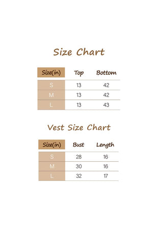 Button-Front Cable Knit Pants Set