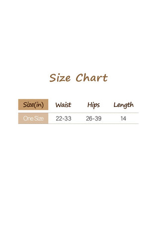 V-Waist Slim Brown High-Waist Shorts