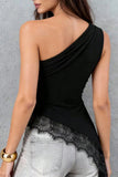 Asymmetrical One-Shoulder Tank