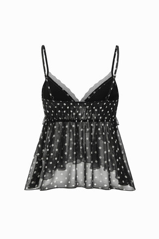 Layered Ruffle V-Neck Camisole