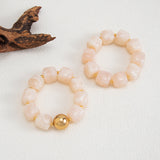 Chunky Beaded Stretch Bracelet