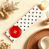 Button Accent Polka Dot Headband