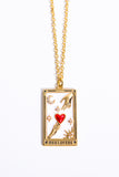 Rectangular Tarot Pendant Necklace