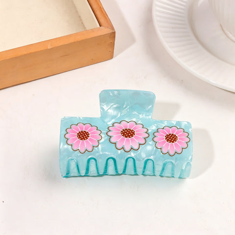 Floral Hair Claw Set