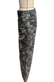 High-Waist Wide-Leg Cargo Casual Pants